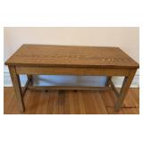 Wood Piano Bench 38'x16'x20'H