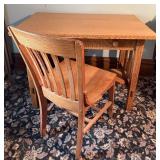 Library Table & Chair 40'x26'x29'H