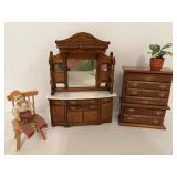 Vintage Doll House Furniture