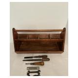 Wood Tool Caddy 22'x12'H