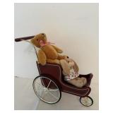 American Girl Samantha's Red Pram