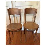 Bentwood Bistro Chairs 34'H