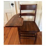 Vintage School Desk 34'H