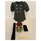 American Girl Buster Brown Dress & Accessories