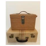 1930s-1940s Hard Sided Travel Cases