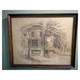 1973 Tom Hefflin Framed Print 21'x17'