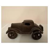 Cast Iron Coupe Car 5'H