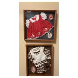 Framed Baby Outfits 17'x16' & 15'x19'