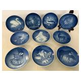 Vintage Bing & Grondahl 5' Dia Porcelain Dishes