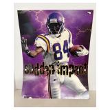 Minnesota Vikings Randy Moss Poster