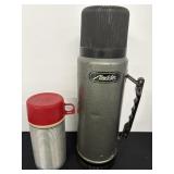 Vintage Aladdin 13'H & 6.5' Thermos'