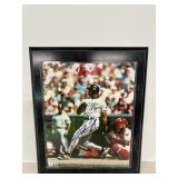 Framed Frank Thomas Signed Picture 10'x13'