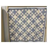 Vintage Blue Quilt 73'x65.5'