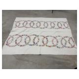Vintage Quilt 68'x88' some discoloration
