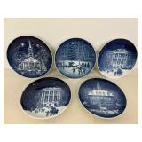Bing & Grondahl Christmas in America Dishes 5' Dia