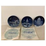 Bing & Grondahl Christmas in America Dishes 5' Dia
