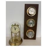 Junghans 9' Anniversary Clock & Barometer Station