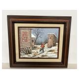 C Carson Framed Print 14'x13'