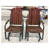 Outdoor Glider Chairs missing arm rest