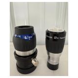 Meade 2X Telextender & 6.7mm Lens