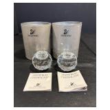 Swarovski 30% Full Lead Crystal Candleholders