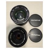Olympus 50mm & 35mm Lenses