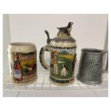 Bud Weiser Collectible Steins & Loyal Order of