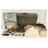 Storage Box 7.5'H, Pipes, Matches, Uniform & Misc
