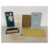 Vintage Norris Stamping Profit Sharing Books &Misc