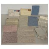 Antique WWII Letters