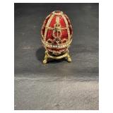 Decorative Egg & Holder