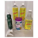 Concrete Stain Remover 1 open, Oxi Clean & Misc