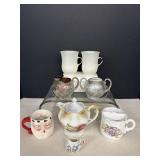Vintage Shaving Cup, Tea Pot, Kool Aid Cups & Misc
