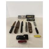 Various Knives & Misc