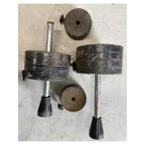Vintage Astronimical Telescope Counter Weights