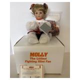 Littlest Fighting Illini Fan Doll Danbury Mint