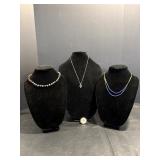 Sterling Silver Necklaces with Pendant/Pin