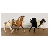 Breyer Black Pinto 961, Sundance & Skipper 8'H