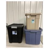 Rubbermaid & Sterilite 18gal, 25gal & 28gal Totes