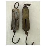 Vintage Excelsior Spring Balance & LF&C Scales