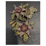 Vintage La Vintage Flower Pin