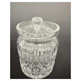 Waterford Crystal Biscuit Barrel with Lid