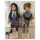 Ashton Drake Laura Ingalls & Almonzo 18'