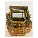 McCoy Pottery Wishing Well Planter