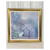 Abstract 25'x25' Framed Print