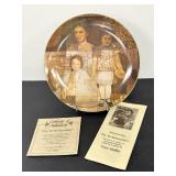 Tom Heflin Try to Remember Plate with Certificate