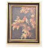 Vina Cardinal 23'x29' Framed Oil Painting