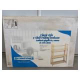 Foldable Bookcase 27'x11'x38'H