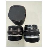 Vivitar Automatic Teleconverter 2x21 & Tiffen 49mm