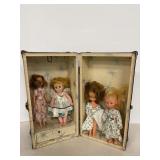 Vintage 8' Dolls & Case